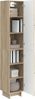 vidaXL Schrankset 2 pcs Sonoma-Eiche 34,5 x 33 x 90 cm Holzwerkstoff 3416369 Bild 2
