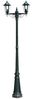 vidaXL Gartenlaterne 2-flammig 215 cm Dunkelgrün/Schwarz Aluminium 40247 Bild 2