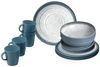 Brunner Geschirrset Melamin Tuscany 16-Tlg. Creme/Blau Bild 3