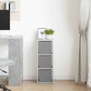 vidaXL Sideboard mit Schubladen Beton Grau 25,5 x 22 x 69,5 cm 8000551 Bild 3
