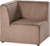 Eckmodul LEMVIG Cord Sandbeige linksseitig Bild 4