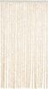 vidaXL Fliegenvorhang Beige und Weiß 100x230 cm Chenille 377345 Bild 3