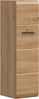 welltime Stauraumschrank (1-St) Florenz, Badschrank Artisan Oak NB, Höhe 106 cm, Bad Bild 4