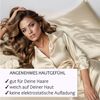 Cozyor Bettwäsche Satin glänzend 135x200, 155x200, 155x220, 200x200cm mit Reißverschluss, Satin, beige Driftwood, 2 teilig, glänzend Satin, Bettbezug + Kissenbezug 40x80, besonders weich Bild 4