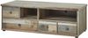 TV-Board >Britta< in Driftwood Nachbildung aus Kunststoff - 130x43x52cm (BxHxT) Bild 2