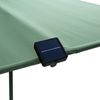 blumfeldt Bayonne Sonnenschirm 130x180 cm Polyester UV 50 Solar LED Grün Bild 5
