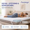 Arensberger Matratzen Topper ESSENCE, 120x200cm, Gelschaum Matratzentopper, waschbarer Bezug, geeignet für Federkern & Schaumstoff Matratzen, Höhe 5cm Bild 2