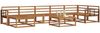 vidaXL Outdoor-Sofagarnitur 8 pcs Natur Massivholz Akazie 3367937 Bild 3
