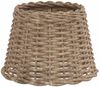 Lampenschirm | Leuchtenschirm Braun Ø30x20 cm Korbweide SH393 Bild 2