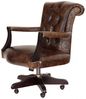 Bürostuhl Chesterfield Court aus echtem Rindsleder Whisky Bild 2