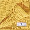 Babydecke Babydecke Musselin Kuscheldecke Puckdecke Baby & Neugeborene, Nordic Coast Company, Sommerdecke, Puck-u. Stilltuch, Einschlagdecke, Baumwolle atmungsaktiv Bild 3