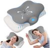 Simloveve Kopfkissen Nackenstützkissen,Nackenkissen,Seitenschläferkissen, Füllung: Memory Foam Kissen, Bezug: Abnehmbarer, atmungsaktiver Kissenbezug aus Eisseide, Kissen für Seiten Rücken & Bauchschläfer, stützendes Nackenkissen, ergonomisches Seitens... Bild 5