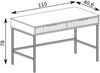 AX LIVING Beige Konsolentisch mit Schubladen Berlinette 9 - 110cm Bild 2