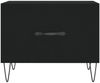 vidaXL Couchtisch Schwarz 50x50x40 cm Holzwerkstoff 829382 Bild 5
