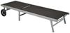 MERXX Gartenliege Tessin, Set, 1 Gartenliege mit Kopfkissen, mit Rollen, verstellbares Kopfteil, inkl. Kopfkissen Bild 4