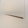 s.luce Ranya LED Up & Down Pendelleuchte mit Glas-Cover & Fernbedienung Gold, Rauch 160cm Bild 1