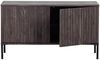 TV Board Gravure aus Eschenholz 100 cm, Espresso Bild 4