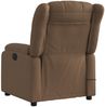 vidaXL Massagesessel Braun Stoff 373590 Bild 3