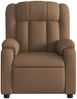 vidaXL Massagesessel Braun Stoff 373590 Bild 4
