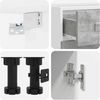 vidaXL Kücheneinheit KALMAR 8 pcs Betongrau Holzwerkstoff 3438196 Bild 5