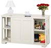Yaheetech Kommode, Sideboard mit Stauraum und Schiebetüren Bild 4