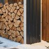 Feuerholzregal Kalmar 158x47x152cm aus Stahl Anthrazit [casa. pro] Bild 3