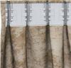 vidaXL Samtvorhänge mit Vorhängen 2 pcs Champagner 175 x 140 cm Samt 4107709 Bild 5