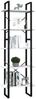 vidaXL Bücherregal 5 Fächer Weiß 60x30x175 cm Massivholz Kiefer 3081984 Bild 3