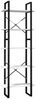 vidaXL Bücherregal 5 Fächer Weiß 60x30x175 cm Massivholz Kiefer 3081984 Bild 2