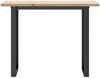 vidaXL Esstisch O-Gestell 100x50x75,5 cm Massivholz Kiefer & Stahl 3282741 Bild 4