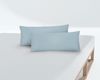 biberna Feinjersey-Spannbetttuch 0077144, blau, 2x 40x80cm Bild 3