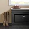 SoBuy FSR82-L-SCH Schuhbank, MDF, Lackiert, Schwarz, 75 x 51 x 24 cm Bild 4