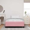 vidaXL Boxspringbett mit Matratze Rosa 120 x 190 cm Stoff 3398682 Bild 4