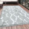 Outdoor Teppich Beatrice Läufer - 80x250 cm - Grau Bild 2