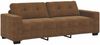 vidaXL Sofa 2 pcs Braun 221 x 80 x 80 cm Stoff 3324719 Bild 5