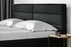 99rooms Odalys Polsterbett Kunstleder SOFT Schwarz 160x200 cm ohne Bettkasten Bild 5