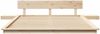 vidaXL Bettgestell Braun 140 x 200 cm Holz 872398 Bild 5