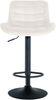 CLP 2er Set Barhocker Tover 360° drehbar und in der Höhe verstellbar,creme Samt Bild 3