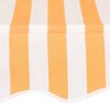 vidaXL Einziehbare Markise Handbetrieben 250 cm Orange/Weiß Gestreift 43233 Bild 4