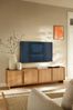 yourhouse24 Lowboard Fernsehtisch YASUMI (195 cm) – Eiche Carmel (Japandi) Bild 2
