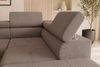 Couch Zento L Form in Samtstoff - Samtstoff - antilope - Rechts Bild 5