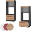 Mikrowellenschrank Fame-Line Goldkraft Eiche 60 cm offen Vicco Bild 5