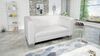 Edles Loungesofa Chicago 2 Sitzer in Kunstleder weiss Couch Polstersofa Sofa Bild 1