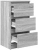 vidaXL Sideboard Grau Sonoma 37,5x35x76 cm Holzwerkstoff 861729 Bild 5