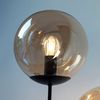 OTTO home Deckenleuchte Nellin, ohne Leuchtmittel, Deckenlampe mit großen Glaskugeln, amberfarben oder opal matt weiß Bild 3