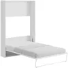 Vente-unique - MALINA Bett Holz, Platte Weiß - B 214 cm40 cm x H 208,5 cm x L 154 cm Bild 3