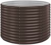 vidaXL Hochbeet Verzinkter Stahl 100x100x68 cm Braun 319055 Bild 2