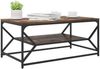 vidaXL Couchtisch Geräucherte Eiche 90 x 50 x 40 cm 868233 Bild 3