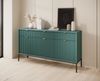 AX LIVING Sideboard mit Schubladen Eternas KSZ154 154 cm Breite Grün Bild 2