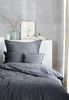 2 Stück Hahn Renforce Kissenbezüge 40x80 cm stonewashed grau anthrazit 123061-888 Bild 3
